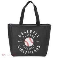 Baseball Players Have The Prettiest Girlfriends Sport Lover Tote Bag thumb 0
