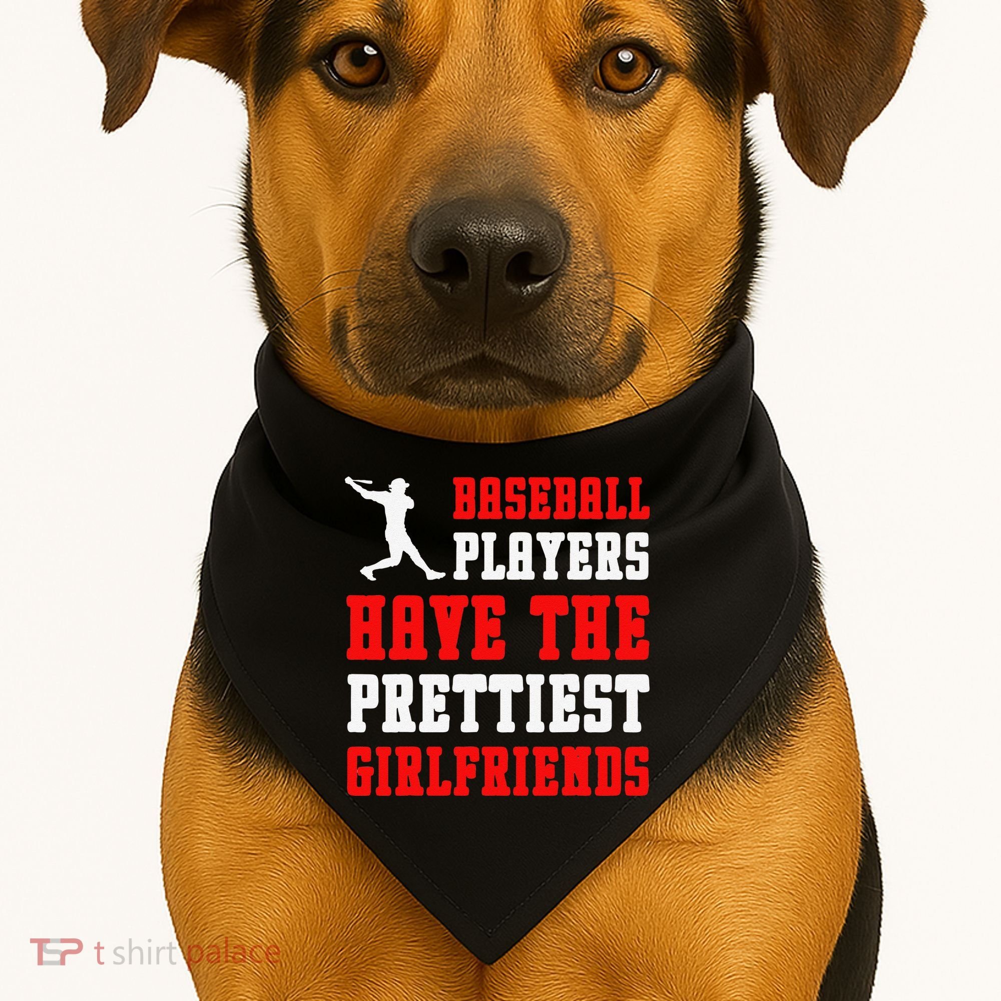 Baseball Players Have The Prettiest Girlfriends  USA-Made Doggie Bandana