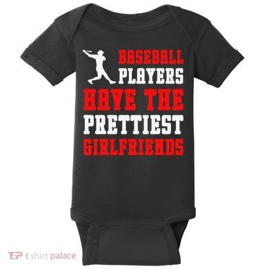 Baseball Players Have The Prettiest Girlfriends  Baby Bodysuit