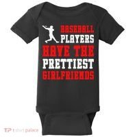 Baseball Players Have The Prettiest Girlfriends  Baby Bodysuit thumb 0