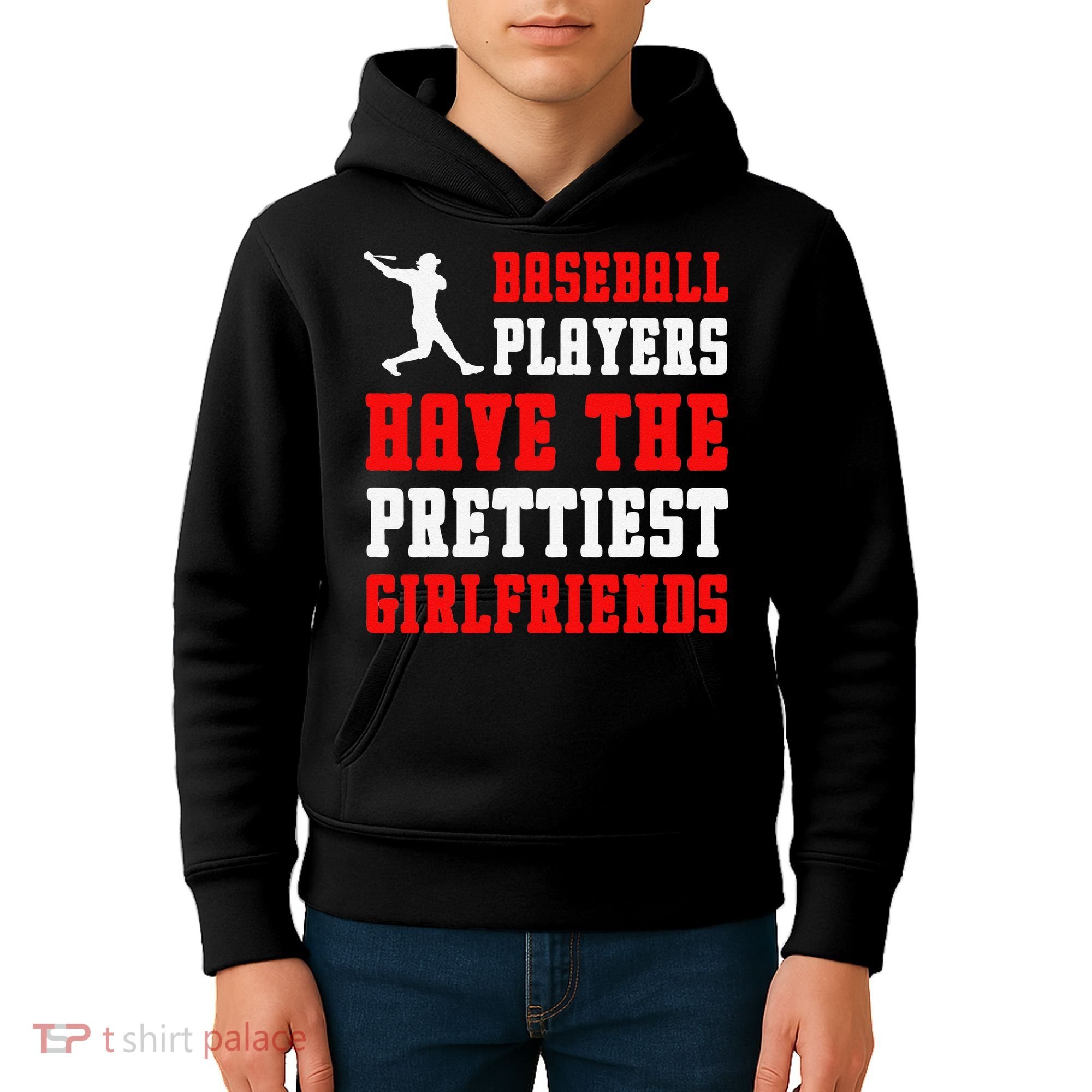 Baseball Players Have The Prettiest Girlfriends  Kids Hoodie