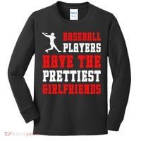 Baseball Players Have The Prettiest Girlfriends  Kids Long Sleeve Shirt thumb 0