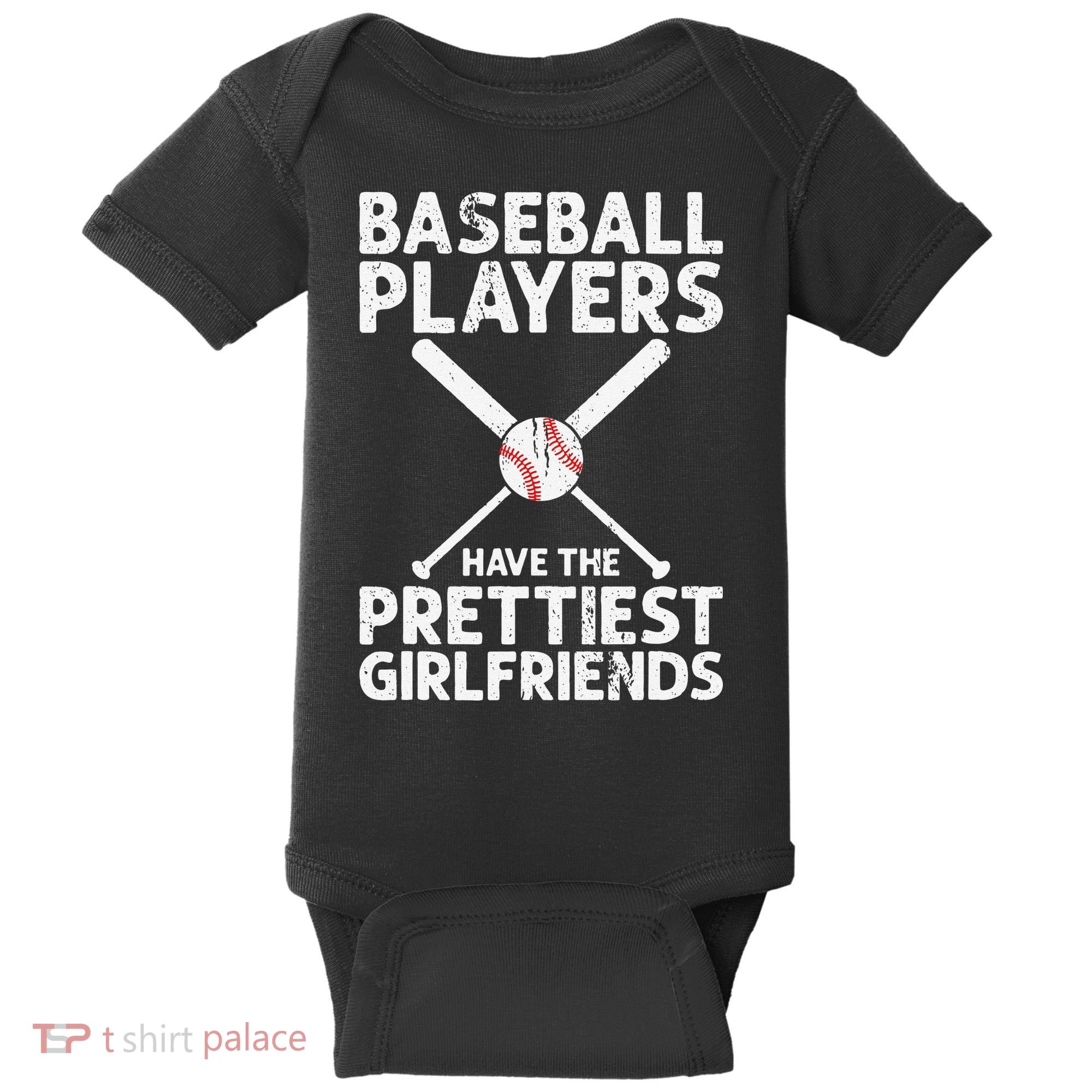  Baseball Players Have The Prettiest Girlfriends Baby Bodysuit