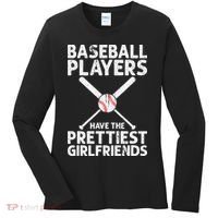  Baseball Players Have The Prettiest Girlfriends Women's Long Sleeve Shirt thumb 0