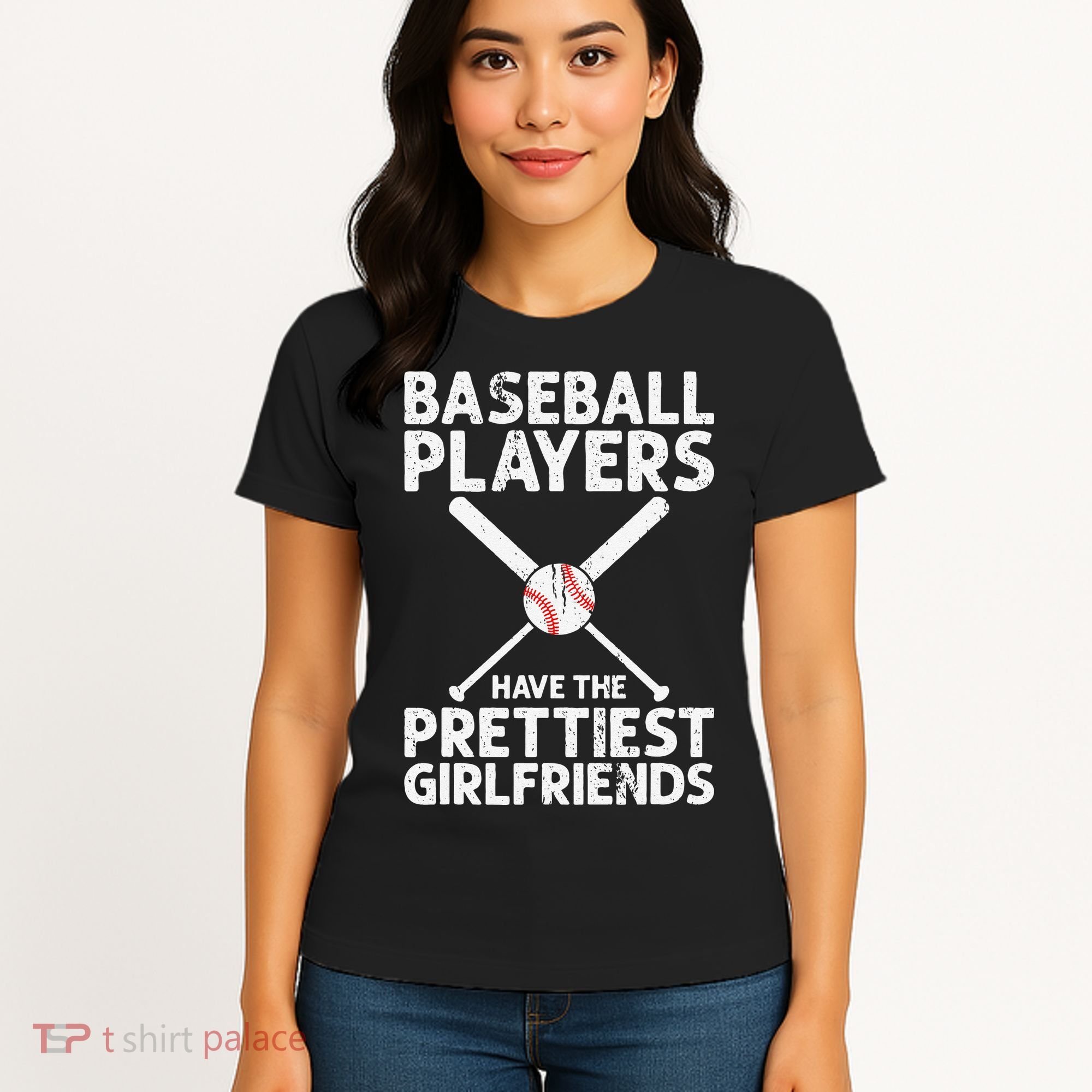  Baseball Players Have The Prettiest Girlfriends Women's T-Shirt