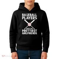  Baseball Players Have The Prettiest Girlfriends Kids Hoodie thumb 4