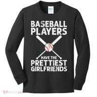  Baseball Players Have The Prettiest Girlfriends Kids Long Sleeve Shirt thumb 0