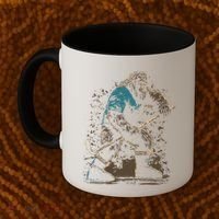Bigfoot Playing Hockey Coffee Mug thumb 2