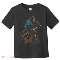 Bigfoot Playing Hockey Toddler T-Shirt thumb 0