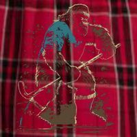 Bigfoot Playing Hockey Women's Flannel Plaid Pajama Pants thumb 2