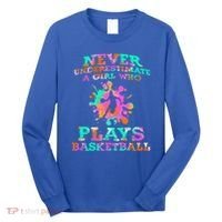 Basketball Player Hoops Streetball Baller Basketball Gift Long Sleeve Shirt thumb 0