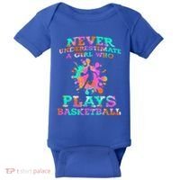 Basketball Player Hoops Streetball Baller Basketball Gift Baby Bodysuit thumb 0