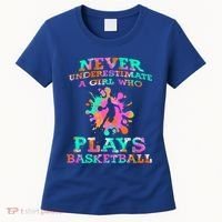 Basketball Player Hoops Streetball Baller Basketball Gift Women's T-Shirt thumb 0