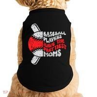Baseball Players Have The Prettiest Moms Funny Baseball Doggie Tank thumb 0