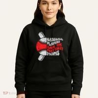 Baseball Players Have The Prettiest Moms Funny Baseball Hoodie thumb 5