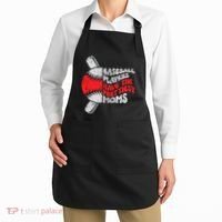 Baseball Players Have The Prettiest Moms Funny Baseball Apron thumb 2
