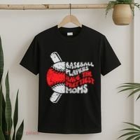 Baseball Players Have The Prettiest Moms Funny Baseball T-Shirt thumb 2