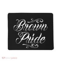 Brown Pride Hispanic Latino American Chicano Mexican Mousepad thumb 0