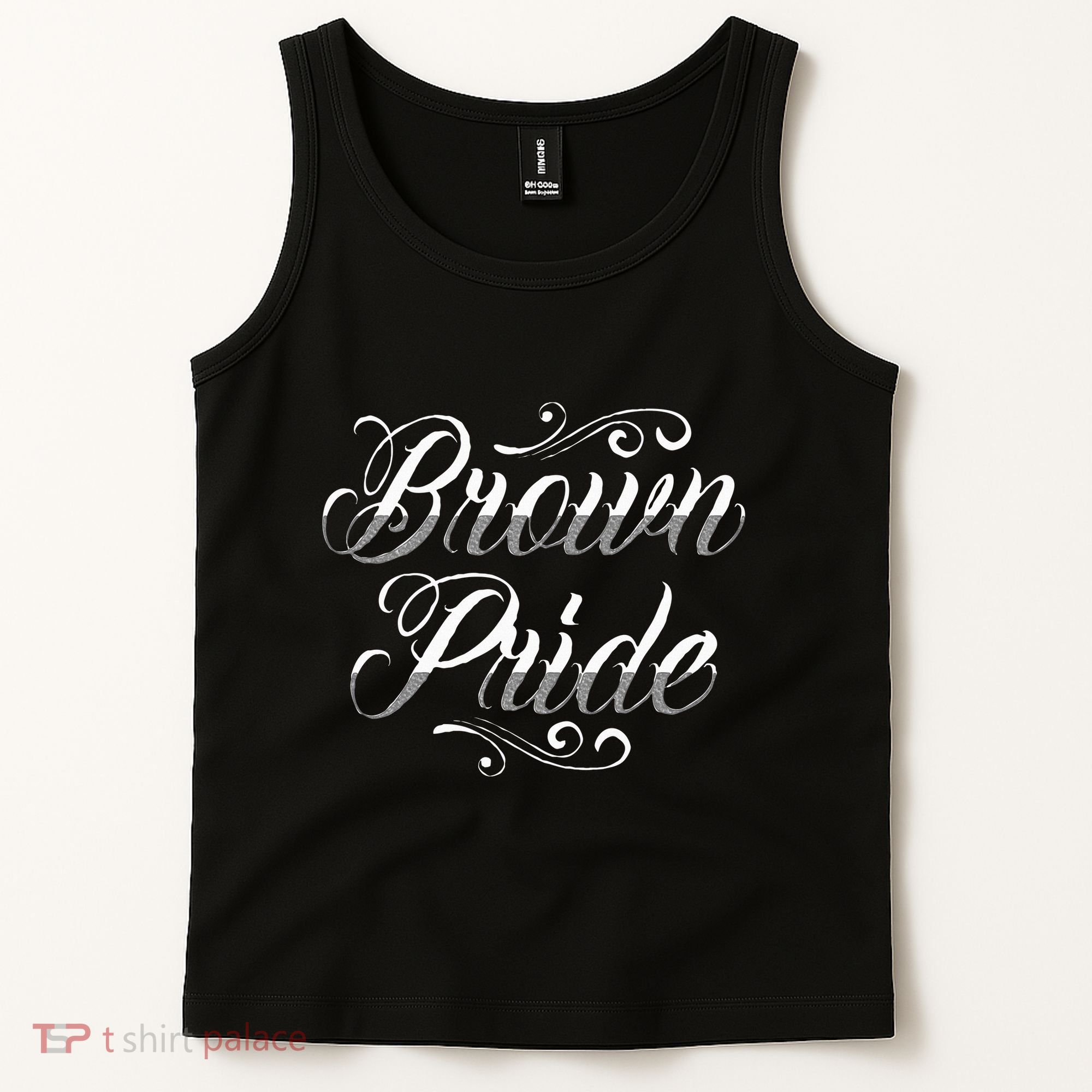 Brown Pride Hispanic Latino American Chicano Mexican Tank Top