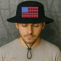 Beer Pong Ing Tee American Flag Red Solo Cups Meaningful Gift Bucket Hat thumb 2