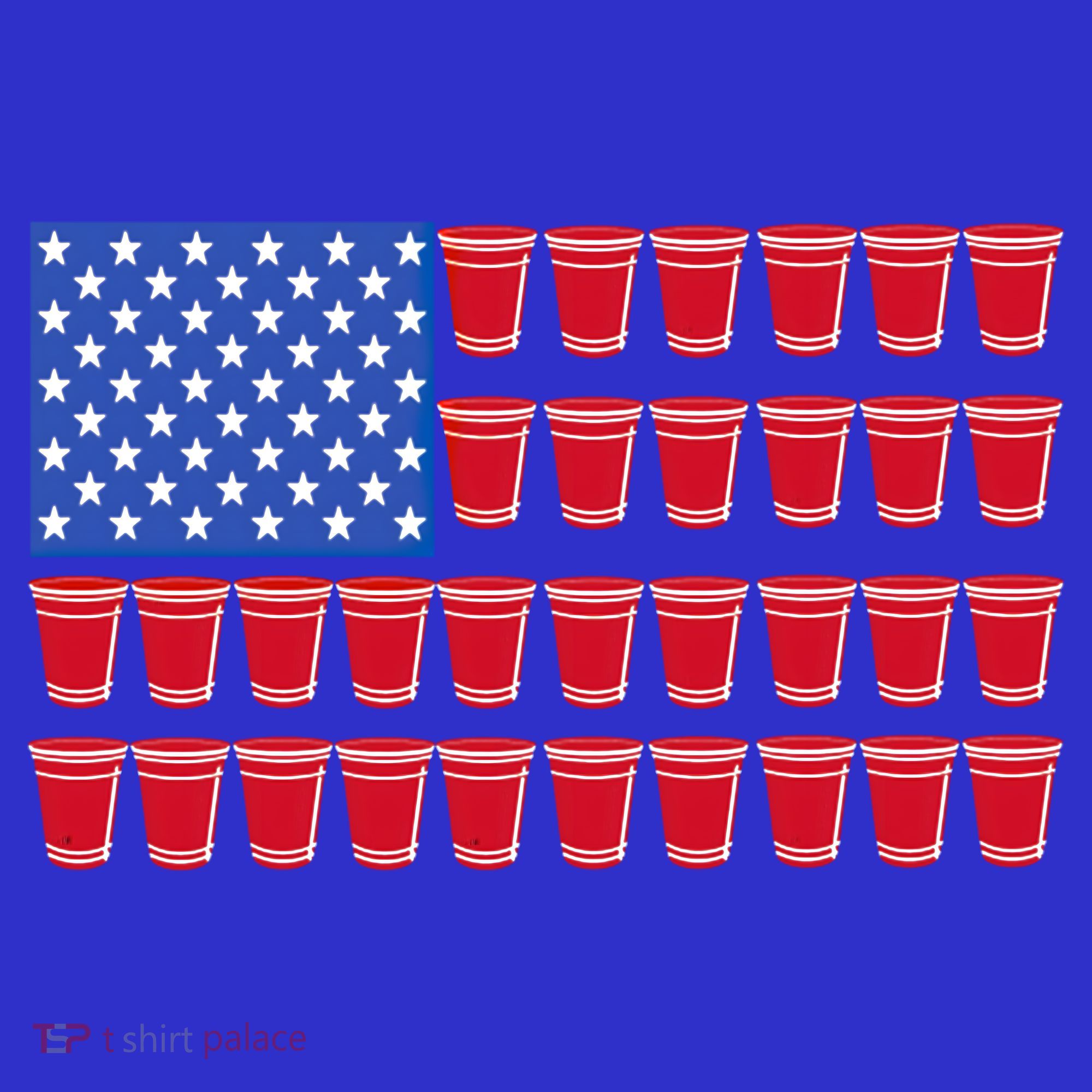 Beer Pong Ing Tee American Flag Red Solo Cups Meaningful Gift Apron