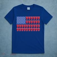 Beer Pong Ing Tee American Flag Red Solo Cups Meaningful Gift T-Shirt thumb 5