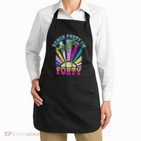 Beach Party I’M Forty Retro Sun Beach Apron thumb 2