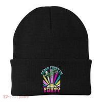 Beach Party I’M Forty Retro Sun Beach Beanie thumb 0