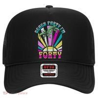 Beach Party I’M Forty Retro Sun Beach Hat thumb 0