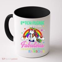 Bitch Please I Am So Fucking Fabulous Funny Unicorn Coffee Mug thumb 0