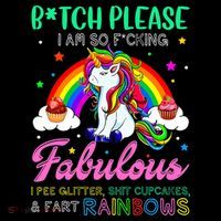 Bitch Please I Am So Fucking Fabulous Funny Unicorn Coffee Mug thumb 5