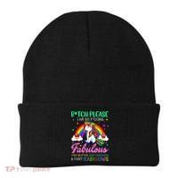 Bitch Please I Am So Fucking Fabulous Funny Unicorn Beanie thumb 0