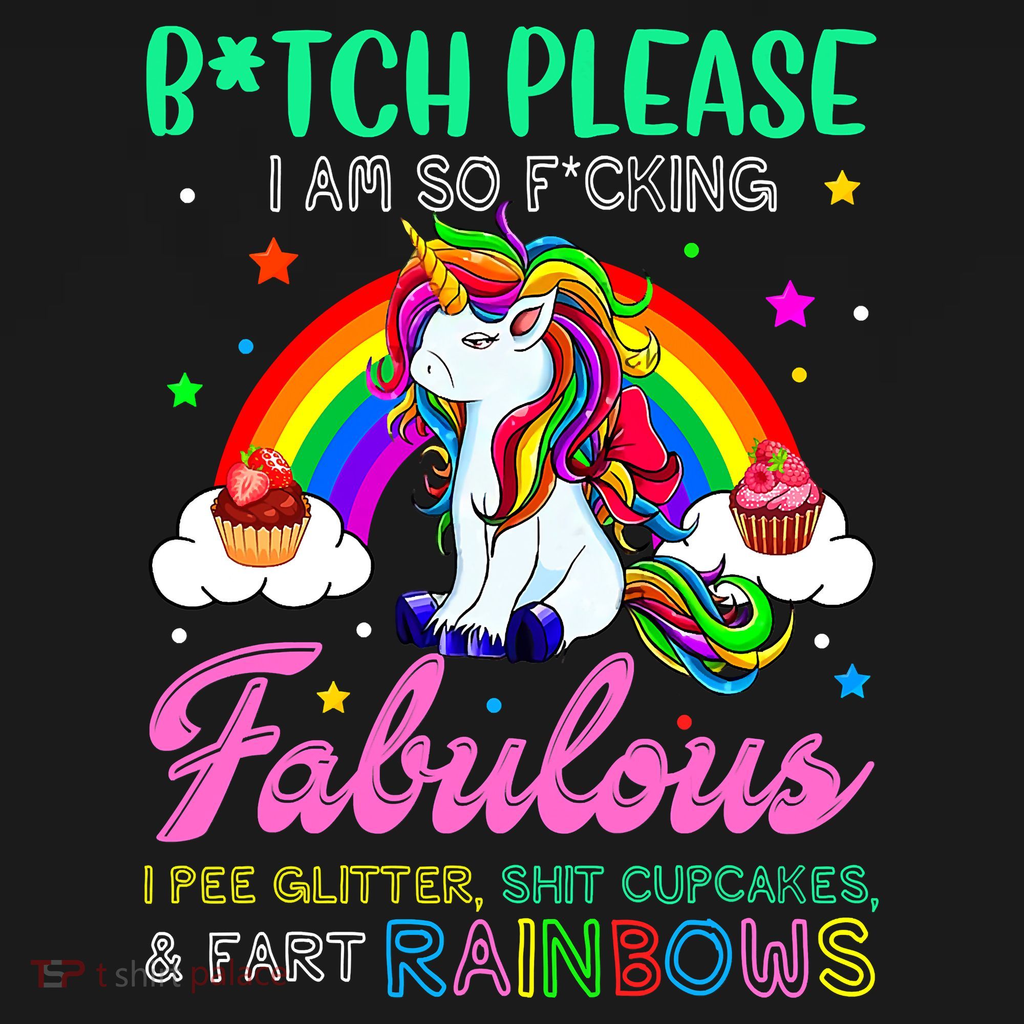 Bitch Please I Am So Fucking Fabulous Funny Unicorn Coaster