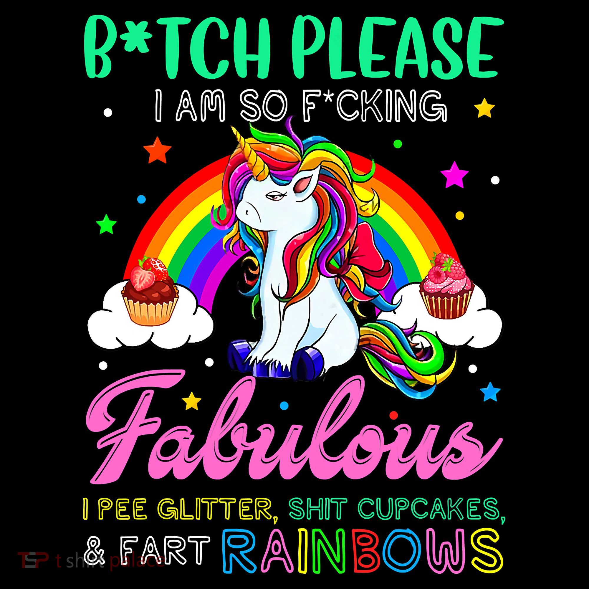 Bitch Please I Am So Fucking Fabulous Funny Unicorn Women's Hoodie