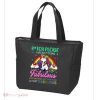 Bitch Please I Am So Fucking Fabulous Funny Unicorn Tote Bag thumb 3