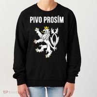 Beer Please In Czech Funny Czech Republic Souvenir Women's Sweatshirt thumb 0