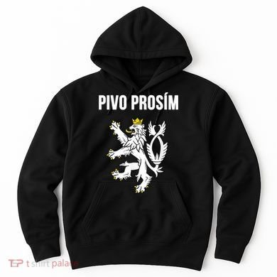 Beer Please In Czech Funny Czech Republic Souvenir Hoodie