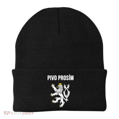 Beer Please In Czech Funny Czech Republic Souvenir Beanie