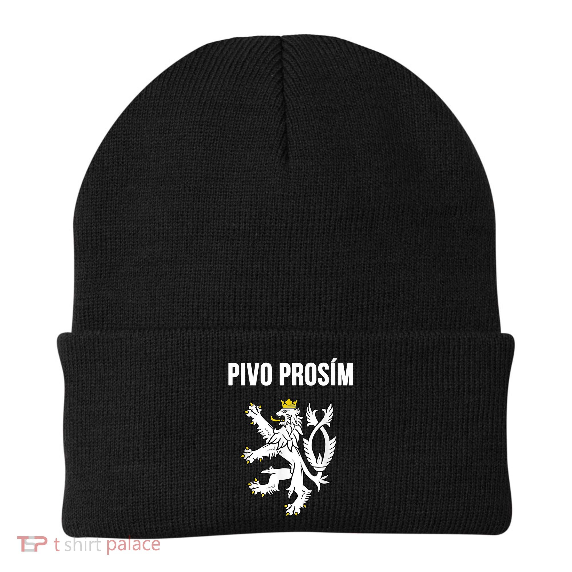 Beer Please In Czech Funny Czech Republic Souvenir Beanie