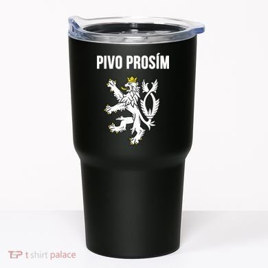 Beer Please In Czech Funny Czech Republic Souvenir Tumbler