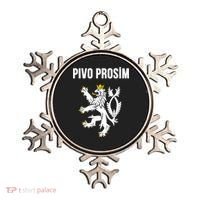 Beer Please In Czech Funny Czech Republic Souvenir Ornament thumb 0
