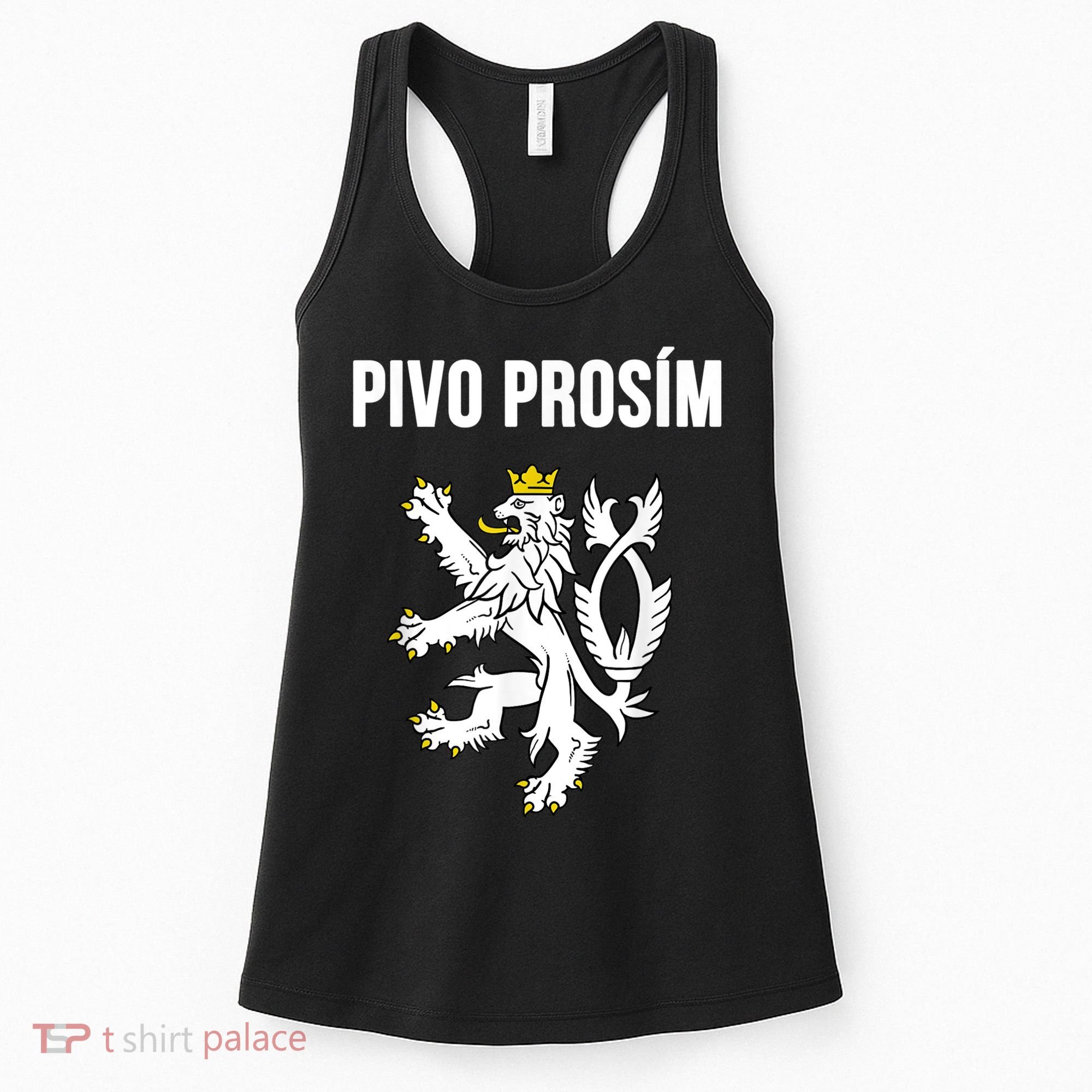 Beer Please In Czech Funny Czech Republic Souvenir Women's Tank Top