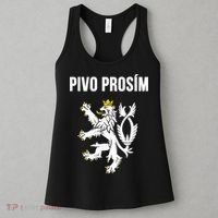 Beer Please In Czech Funny Czech Republic Souvenir Women's Tank Top thumb 3