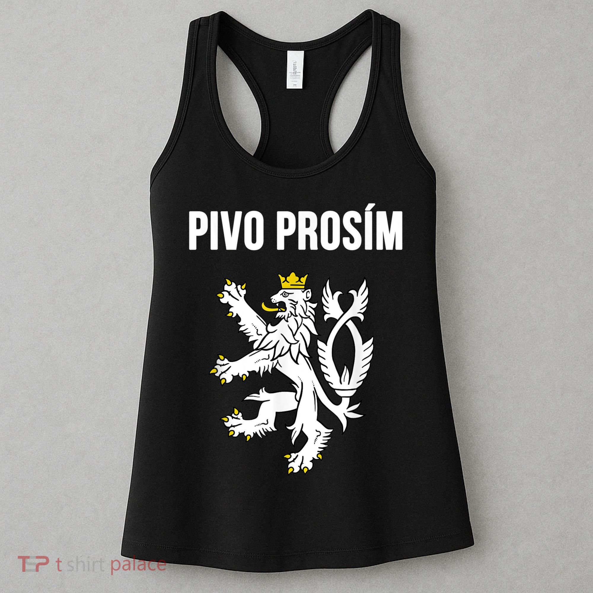 Beer Please In Czech Funny Czech Republic Souvenir Women's Tank Top