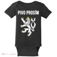 Beer Please In Czech Funny Czech Republic Souvenir Baby Bodysuit thumb 0