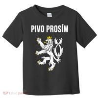 Beer Please In Czech Funny Czech Republic Souvenir Toddler T-Shirt thumb 0