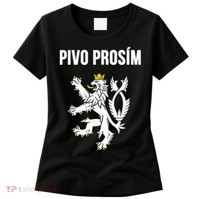 Beer Please In Czech Funny Czech Republic Souvenir Women's T-Shirt