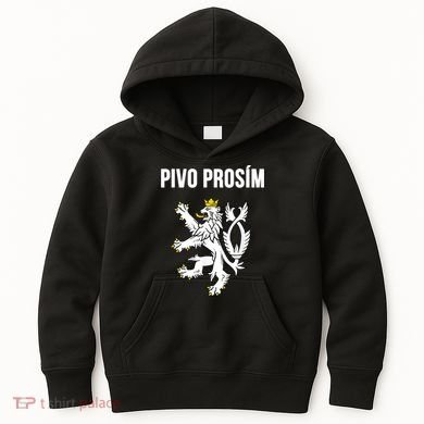 Beer Please In Czech Funny Czech Republic Souvenir Kids Hoodie