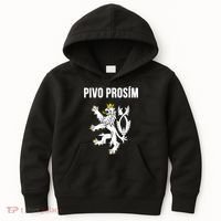 Beer Please In Czech Funny Czech Republic Souvenir Kids Hoodie thumb 0