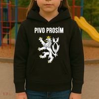 Beer Please In Czech Funny Czech Republic Souvenir Kids Hoodie thumb 3